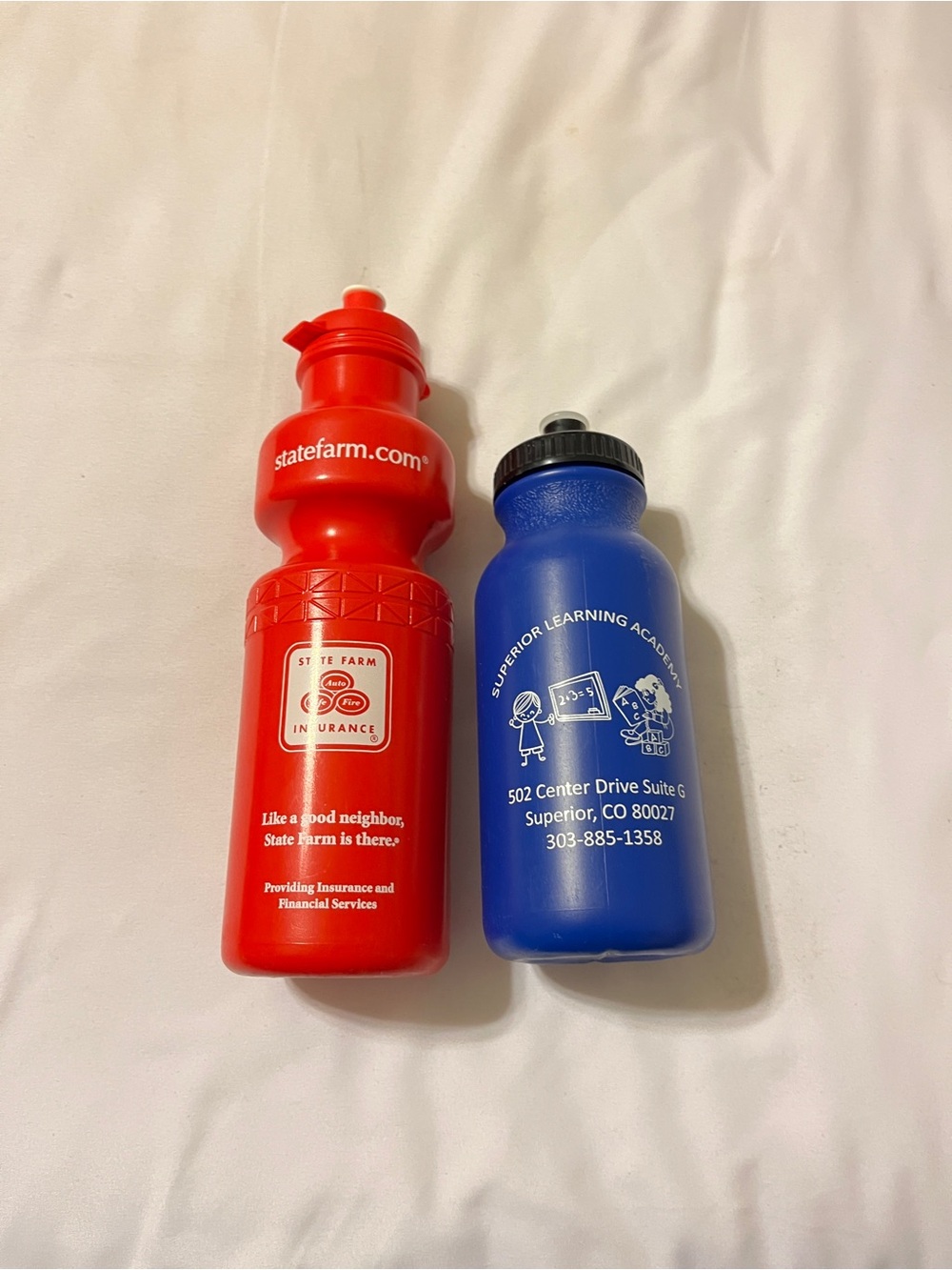 Red Promotional Sports Water Bottle